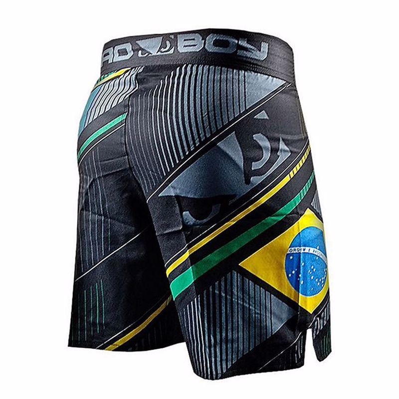 BAD BOY brazil Grappling Nogi shorts -black